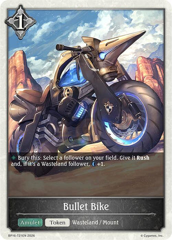Bullet Bike (BP16-T21EN) [New World Genesis]