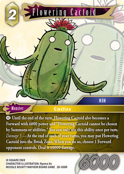 Flowering Cactoid [Dreamlike Oceans]