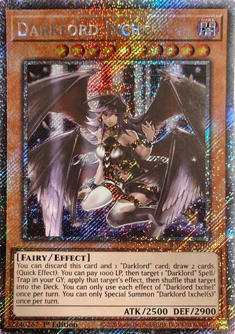 Darklord Ixchel (Platinum Secret Rare) [RA05-EN010] Platinum Secret Rare
