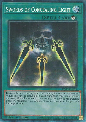 Swords of Concealing Light (Collector's Rare) [RA05-EN059] Collector's Rare
