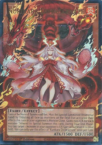 Kurikara Divincarnate [RA05-EN147] Ultra Rare