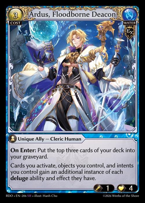 Ardus, Floodborne Deacon (206) [Radiant Origins]