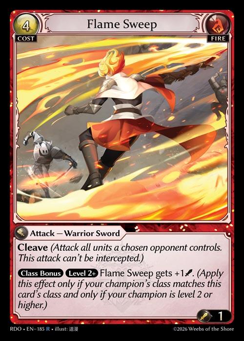 Flame Sweep (185) [Radiant Origins]