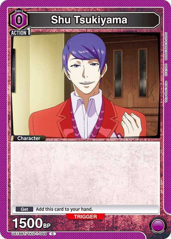 Image for Shu Tsukiyama (049) (UE18BT) (UE18BT/TKG-1-049) - Union Arena