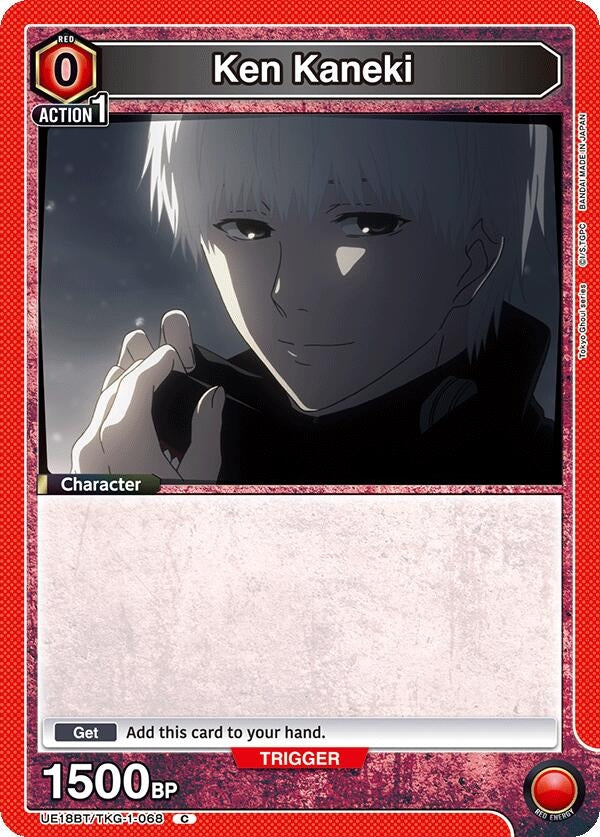 Image for Ken Kaneki (068) (UE18BT) (UE18BT/TKG-1-068) - Union Arena