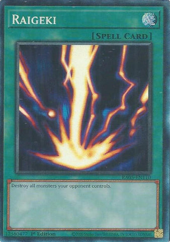 Raigeki (Collector's Rare) [RA05-EN110] Collector's Rare