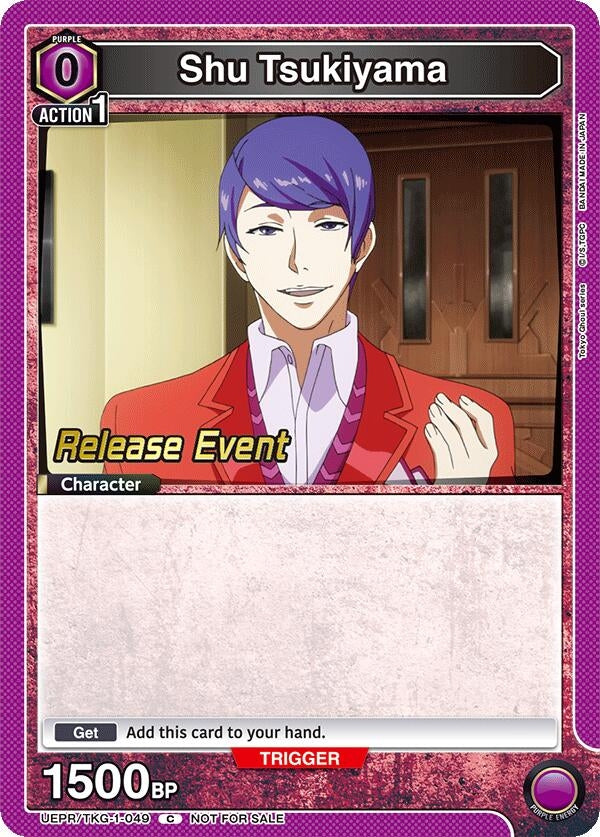 Image for Shu Tsukiyama (049) (UE18BT_RE) (UEPR/TKG-1-049) - Union Arena