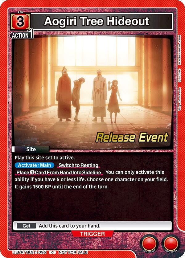 Image for Aogiri Tree Hideout (UE18BT_RE) (UEPR/TKG-1-095) - Union Arena