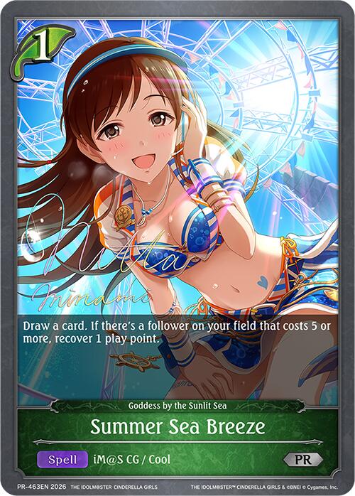 Summer Sea Breeze (PR-463EN) [Promotional Cards]