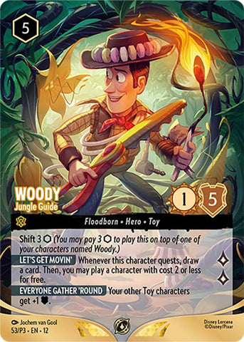 Woody - Jungle Guide (Store Championship Participant) (53) [Promo Cards]