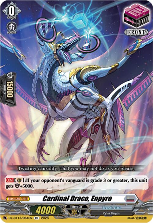 Cardinal Draco, Enpyro (DZ-BT13/064EN) [Parallactic Clash]