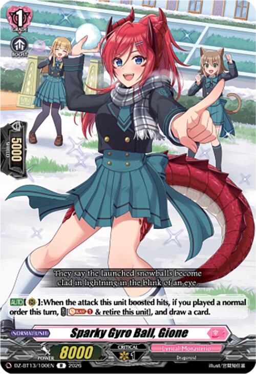 Sparky Gyro Ball, Gione (DZ-BT13/100EN) [Parallactic Clash]