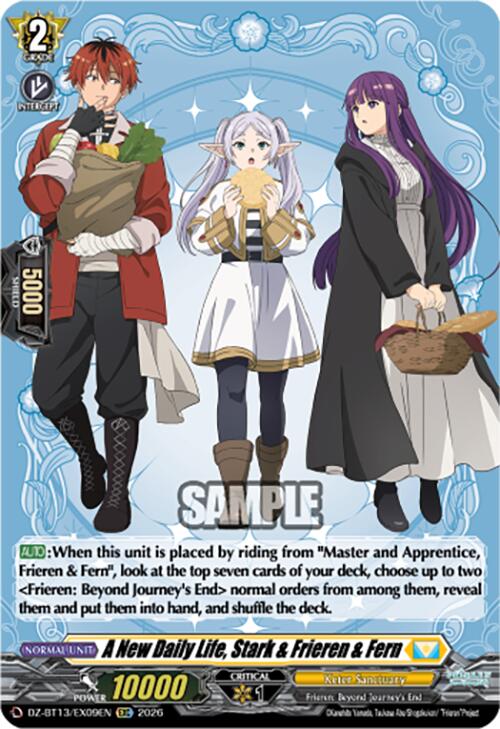 A New Daily Life, Stark & Frieren & Fern (DZ-BT13/EX09EN) [Parallactic