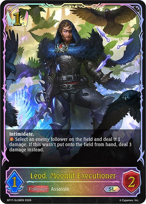 Leod, Moonlit Executioner (BP17-SL08EN) [Convergent Destinies]