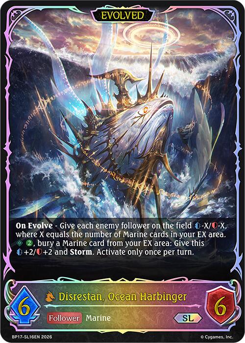 Disrestan, Ocean Harbinger (Evolved) (BP17-SL16EN) [Convergent Destinies]