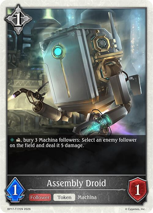 Assembly Droid (BP17-T17EN) [Convergent Destinies]