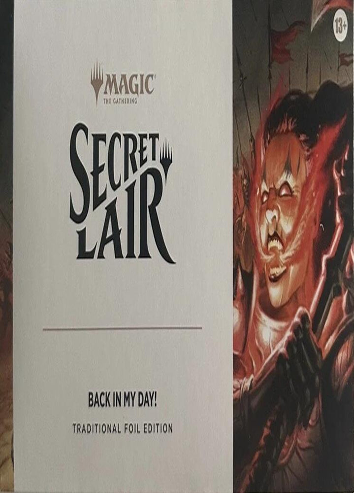 Secret Lair Drop Series: Back in My Day! (Traditional Foil Edition)