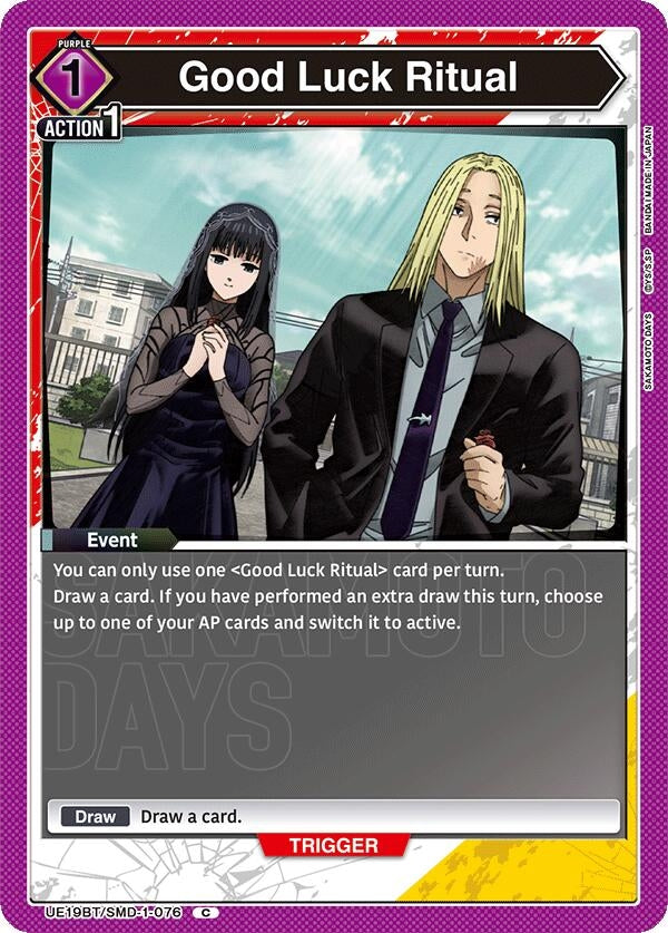 Image for Good Luck Ritual (UE19BT) (UE19BT/SMD-1-076) - Union Arena
