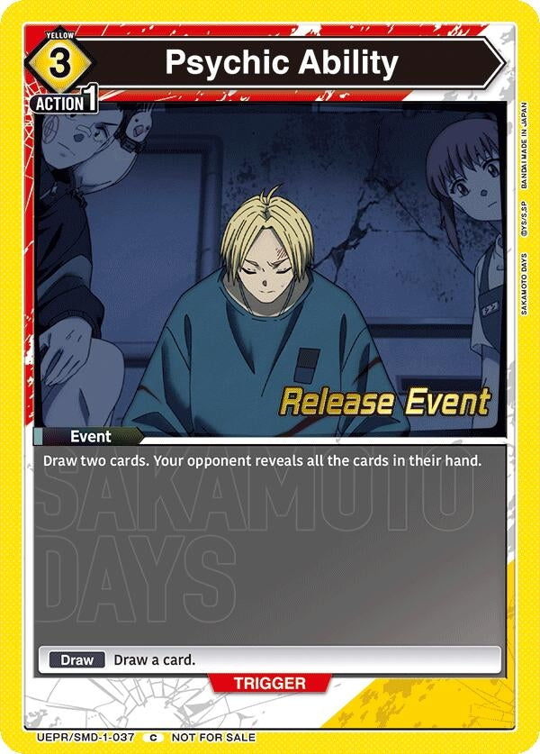 Image for Psychic Ability (UE19BT_RE) (UE19BT/SMD-1-037) - Union Arena