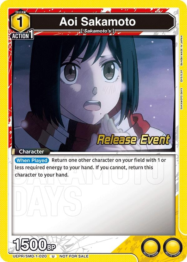 Image for Aoi Sakamoto (020) (UE19BT_RE) (UE19BT/SMD-1-020) - Union Arena