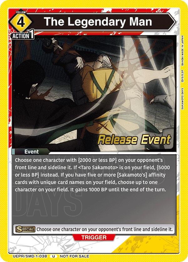 Image for The Legendary Man (UE19BT_RE) (UE19BT/SMD-1-038) - Union Arena