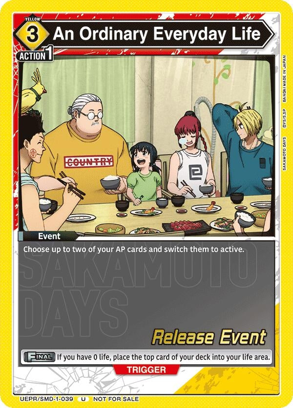 Image for An Ordinary Everyday Life (UE19BT_RE) (UE19BT/SMD-1-039) - Union Arena