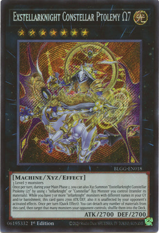 Exstellarknight Constellar Ptolemy Omega 7 [BLGG-EN018] Secret Rare