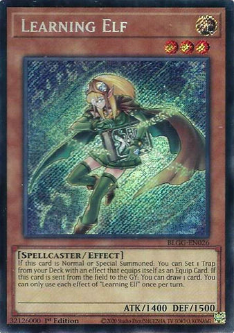 Learning Elf [BLGG-EN026] Secret Rare