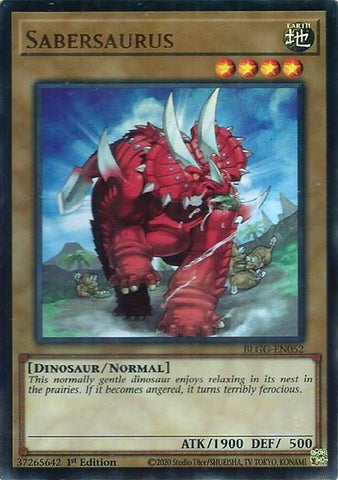 Sabersaurus [BLGG-EN052] Ultra Rare