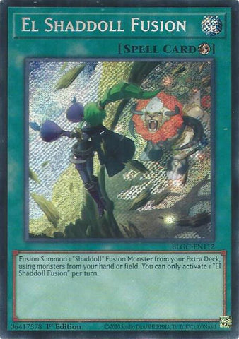 El Shaddoll Fusion [BLGG-EN112] Secret Rare