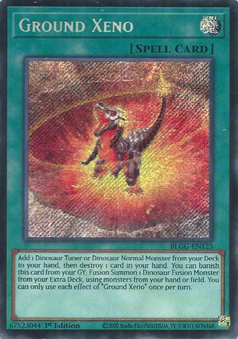 Ground Xeno [BLGG-EN123] Secret Rare