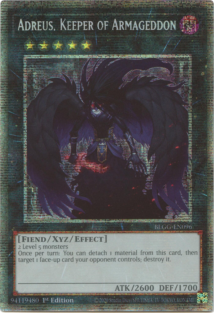 Adreus, Keeper of Armageddon (Starlight Rare) [BLGG-EN096] Starlight Rare