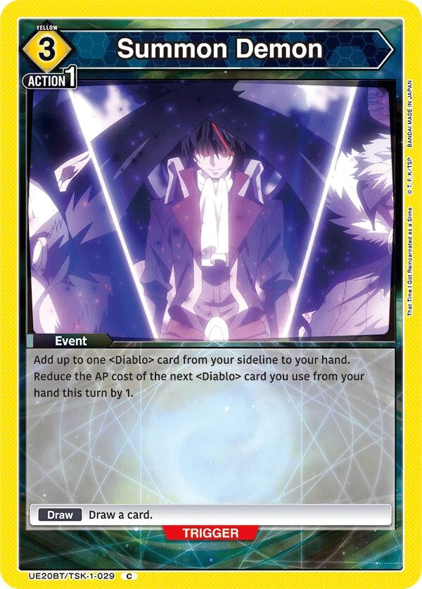 Image for Summon Demon (UE20BT) (UE20BT/TSK-1-029) - Union Arena