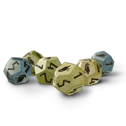 Legend in the Mist - Pebble Dice