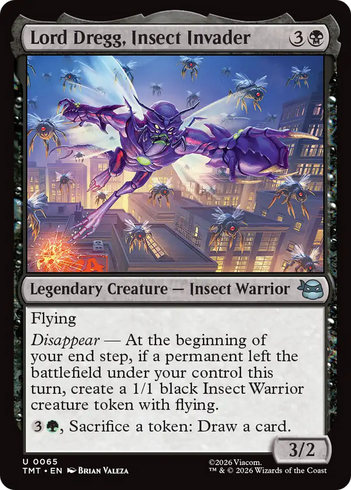 Lord Dregg, Insect Invader [Teenage Mutant Ninja Turtles]