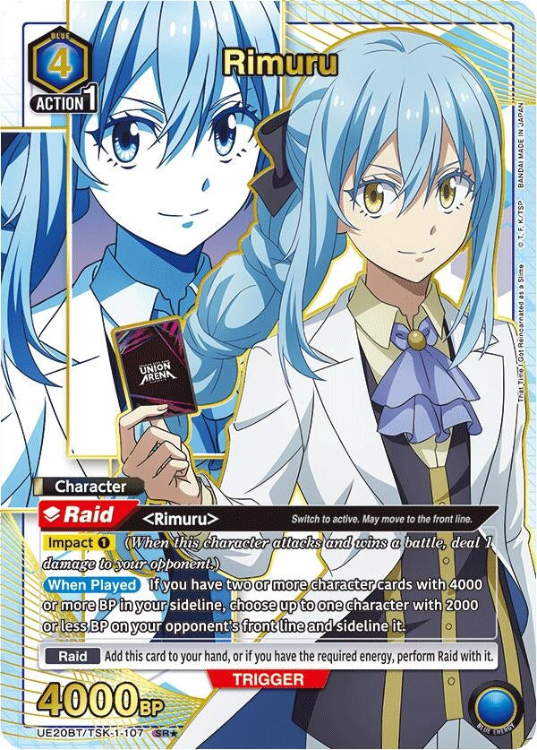 Image for Rimuru (107) (Box Topper Gold Foil) (UE20BT) (UE20BT/TSK-1-107) - Union Arena