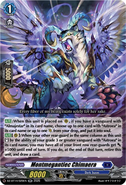 Montmegantiec Chimaera (DZ-BT14/029EN) [Envoys of the Crimson Moon]