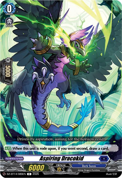 Aspiring Dracokid (DZ-BT14/089EN) [Envoys of the Crimson Moon]