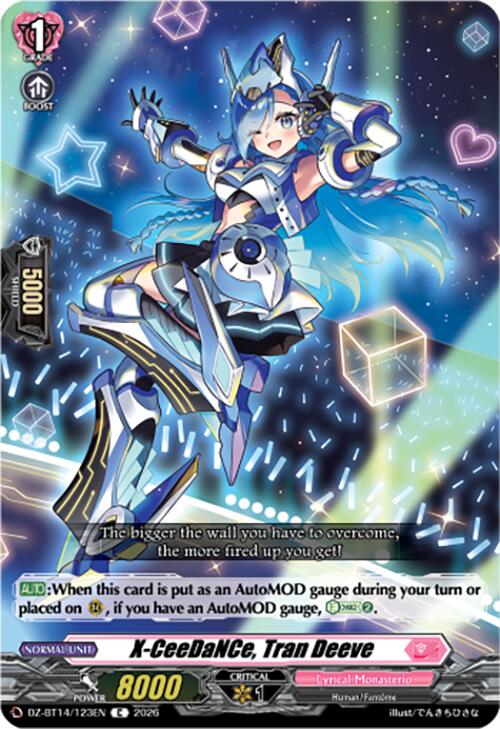 X-CeeDaNCe, Tran Deeve (DZ-BT14/123EN) [Envoys of the Crimson Moon]