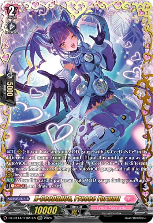X-CeeDaNCe, Precee Forwatt (DZ-BT14/FFR21EN) [Envoys of the Crimson Moon]