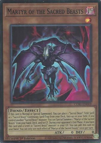 Martyr of the Sacred Beasts [CORI-EN009] Super Rare
