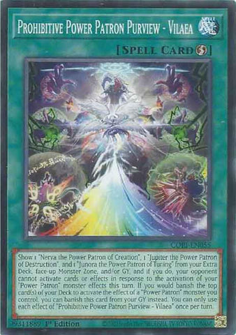 Prohibitive Power Patron Purview - Vilaea [CORI-EN055] Common