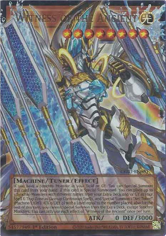 Witness of the Ancient (Secret Rare) [CORI-EN081] Secret Rare