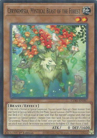 Cerynemesia, Mystical Beast of the Forest [CORI-EN087] Common
