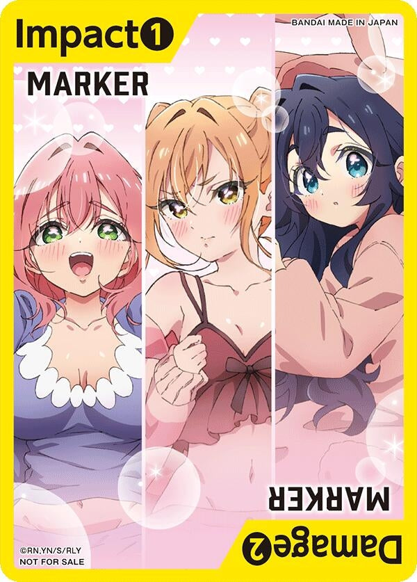 Image for Marker Card (The 100 Girlfriends who Really Really Really Really Really Love You) (UEPR) - Union Arena