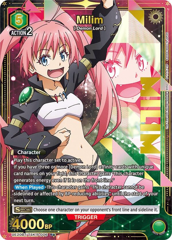 Image for Milim (P-006) (R*) (UE20BT) (UE20BT/TSK-P-006) - Union Arena