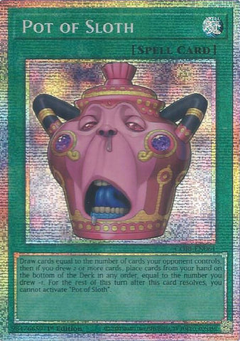 Pot of Sloth (Starlight Rare) [CORI-EN061] Starlight Rare