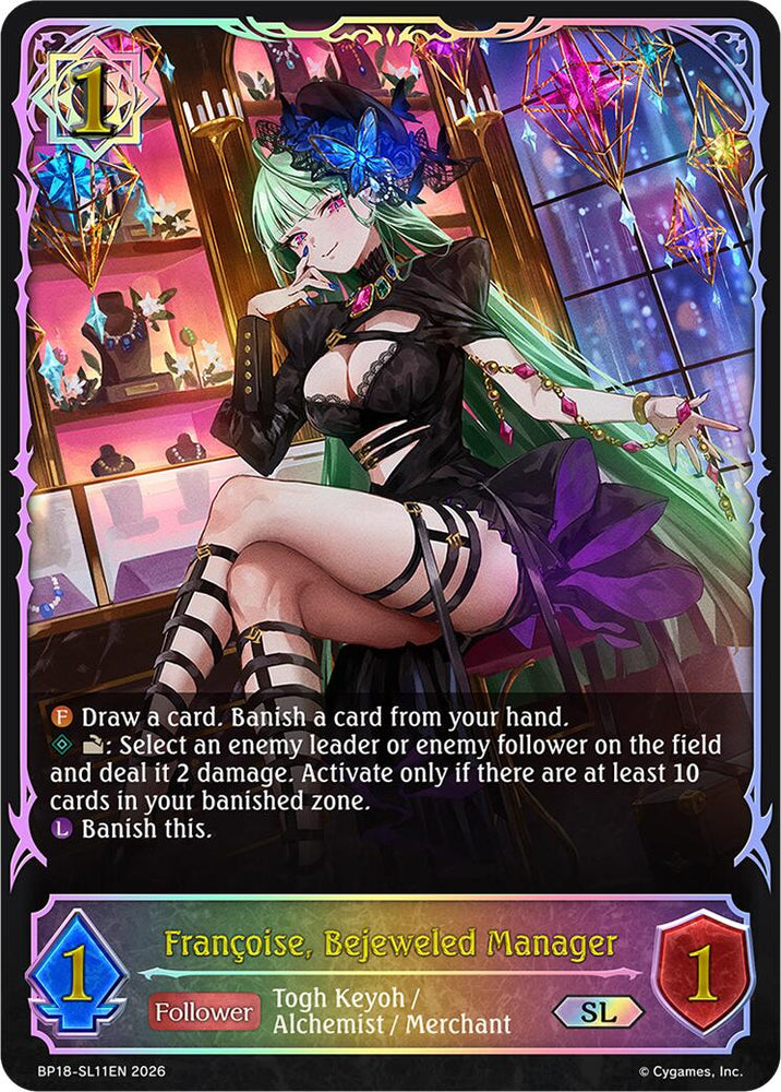 Francoise, Bejeweled Manager (BP18-SL11EN) [Neometropolis]
