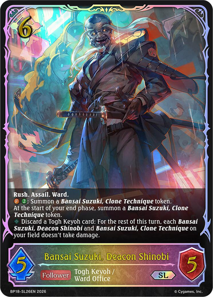 Bansai Suzuki, Deacon Shinobi (BP18-SL26EN) [Neometropolis]
