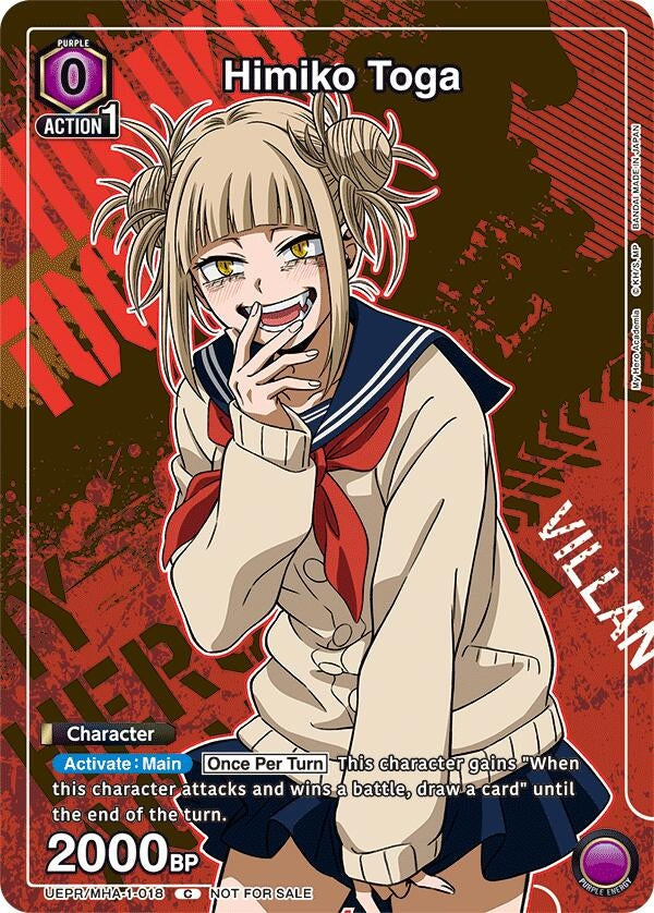 Image for Himiko Toga (UEPR) (UEPR/MHA-1-018) - Union Arena